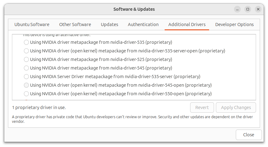 How to install NVIDIA driver and CUDA on Ubuntu 23.10