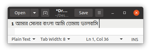 alt Write using Bangla