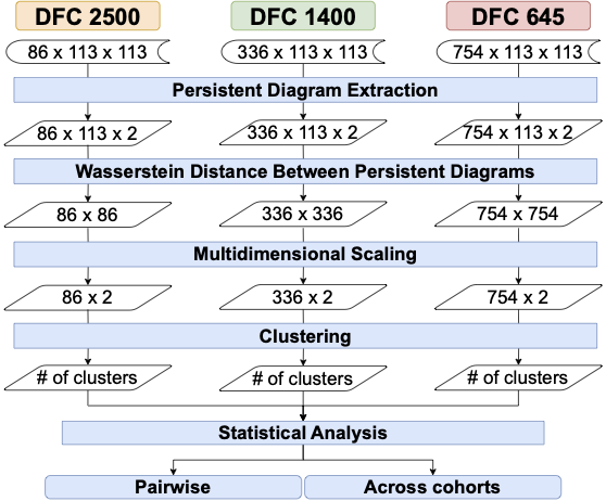 Topology Assisted Clustering of Temporal fMRI Brain Networks With Use-Case in Mitigating Non-Neural Multi-Site Variability